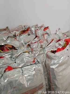 Water Affected Stock of Bopp Bags